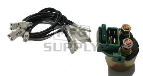 SND6058 - Universal 12V ATV/UTV Solenoid with multiple leads for many applications