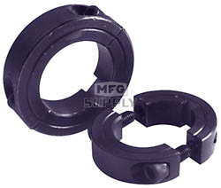 AZ8552 - Steel Split Locking Collar 40mm ID x 2-1/2 OD x 1/2 W x 5/16 keyway