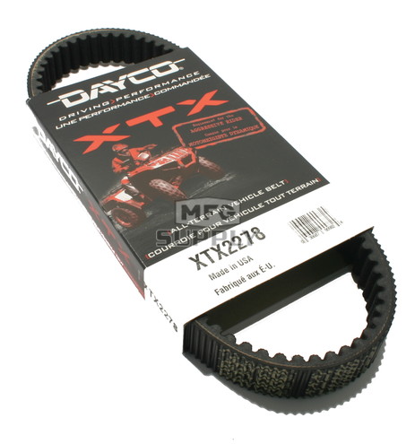 XTX2278 - Kymco Dayco XTX (Xtreme Torque) Belt. Fits 06-16 models with 2310-LDB5-E00 belt