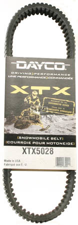 XTX5028 - Arctic Cat Dayco   XTX (Xtreme Torque) Belt. Fits '05 Firecat models without reverse.