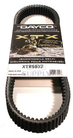 XTX5037 - Arctic Cat Dayco  XTX (Xtreme Torque) Belt. Fits 06-07 T660 Turbo Snowmobiles.