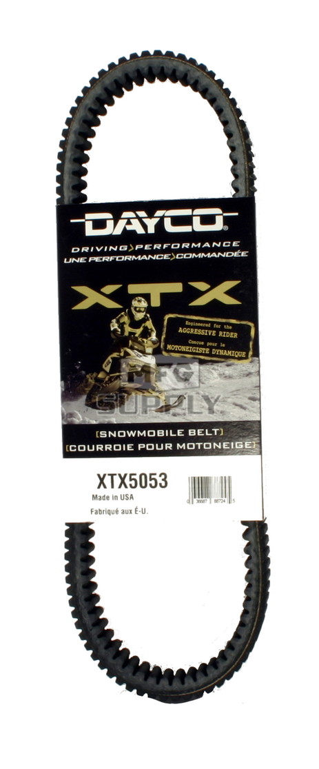 XTX5053 - Polaris Dayco XTX (Xtreme Torque) Belt. Fits 15 and newer 600 Pro models Snowmobiles