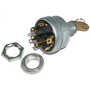 01-138 - Bombardier 3 Position/6 Terminal Electric Start Ignition Switch