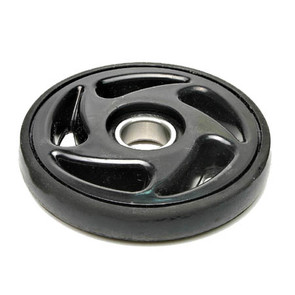 04-052-20 - Pro Black Idler Wheel. 5-1/4" OD. With 6205-2RS bearing.
