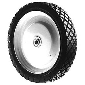 6-2986 - 9" X 1.75" Snapper 12603, 146071, 7012603 Steel Wheel with 7/16" ID Ball Bearing
