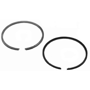 R09-748 - OEM Style Piston Rings. 72-79 Ski-Doo & Moto-Ski 340 twin. For either left or right side. Std size.
