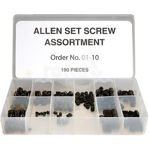 1-10 - Allen Set Screw Assortment