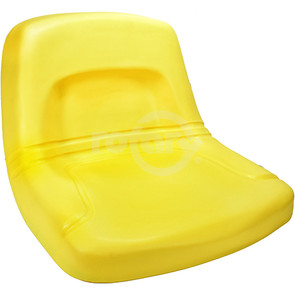 21-16469 - High Back Steel Pan Seat - Yellow