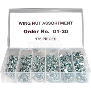 1-20 - Wing Nut Assortment