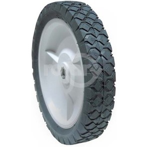 7-2990 - 9" X 1.75" Snapper 14604, 12496 Plastic Wheel with 9/16" X 7/16" Oblong Hole