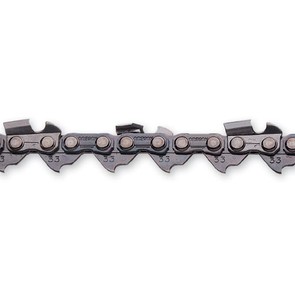 20LPX - Oregon: Square-Corner Chisel Chain. Bumper drive links help reduce kickback. .325 pitch, 050 gauge. Order by the number of drive links.