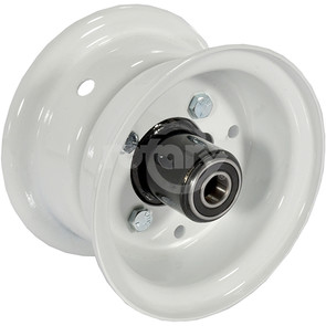 8-371 - 4" Front Demountable Wheel Assembly