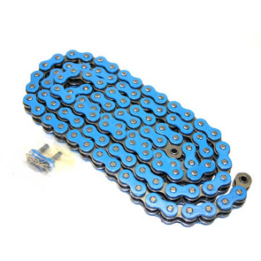 520BL-ORING-114 - Blue 520 O-Ring ATV Chain. 114 pins