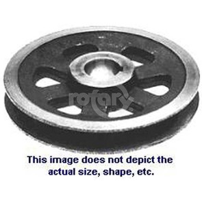 13-5881 - 4" X 5/8" Cast Iron Pulley