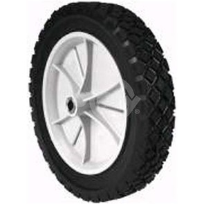7-8932 - 10" x 1.75" Snapper 35740 Plastic Wheel with Spline Drive Bushing (Diamond Tread)