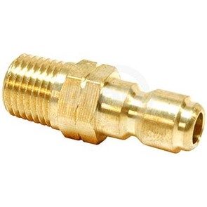 48-9418 - Brass Plug Mpt 1/4" - Min 2