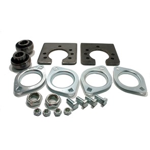 AZ1869-A - Live Axle Bearing Kit with 2 Hole Flangette for 3/4" Standard Axle