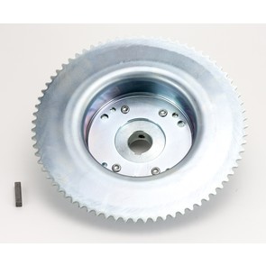 AZ2268-ID - 4-1/2" Drums with Riveted Hubs 72 Tooth Sprocket - Machined ID