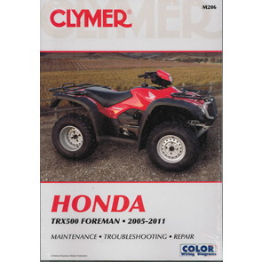 CM206 - 05-11 Honda TRX500 Foreman Repair & Maintenance manual.
