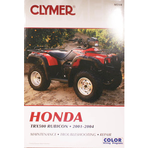 CM210 - 01-04 Honda TRX500 Rubicon Repair & Maintenance manual.