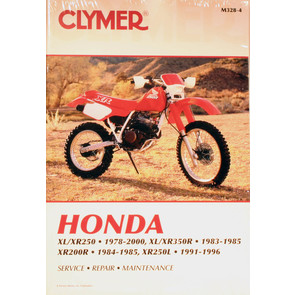 CM328 - 78-00 Honda XL250-350, XR250-350 & 84-85 XR200R Repair & Maintenance manual