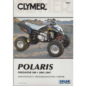 CM367 - 03-07 Polaris Predator 500 Repair & Maintenance manual.