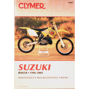 CM401 - 96-02 Suzuki RM250 Repair & Maintenance manual
