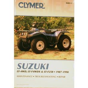 CM483 - 88-97 Suzuki LTF250/LT4WD/LT4WDX Repair & Maintenance manual.