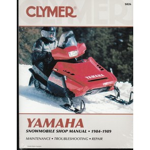 CS826 - 84-89 Yamaha Snowmobile Shop Manual