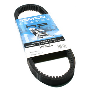 HP3028 - Polaris Dayco HP (High Performance) Belt. Fits 90 Indy Sport, 92 Indy Lite Deluxe.