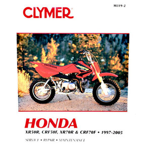 CM319 - 97-09 Honda XR50R, CRF50F, XR70R, & CRF70F Repair & Maintenance manual