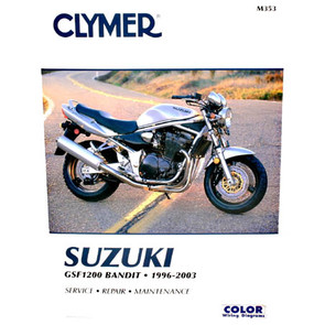CM353 - 96-03 Suzuki GSF1200 Bandit Repair & Maintenance manual