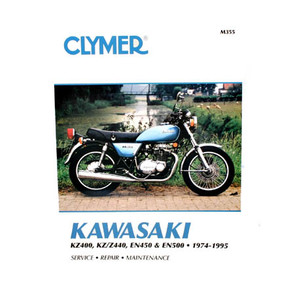 CM355 - 74-95 Kawasaki KZ400, KZ440, KZZ440, EN450, & EN500 Repair & Maintenance manual