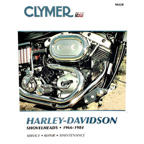 CM420 - 66-84 Harley Davidson Shovelheads Repair & Maintenance manual