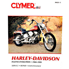 CM421 - 84-89 Harley Davidson FLS FXS Evolution Repair & Maintenance manual