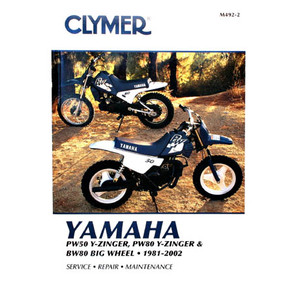 CM492 - 81-02 Yamaha PW50, PW80 Y-Zinger, & BW80 Big Wheel Repair & Maintenance manual