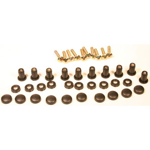 SM-06015 - Snowmobile Windshield Bolts, Inserts & Caps (10 pieces)