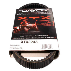 XTX2243 - Arctic Cat Dayco  XTX (Xtreme Torque) Belt. Fits 08 and newer 366.